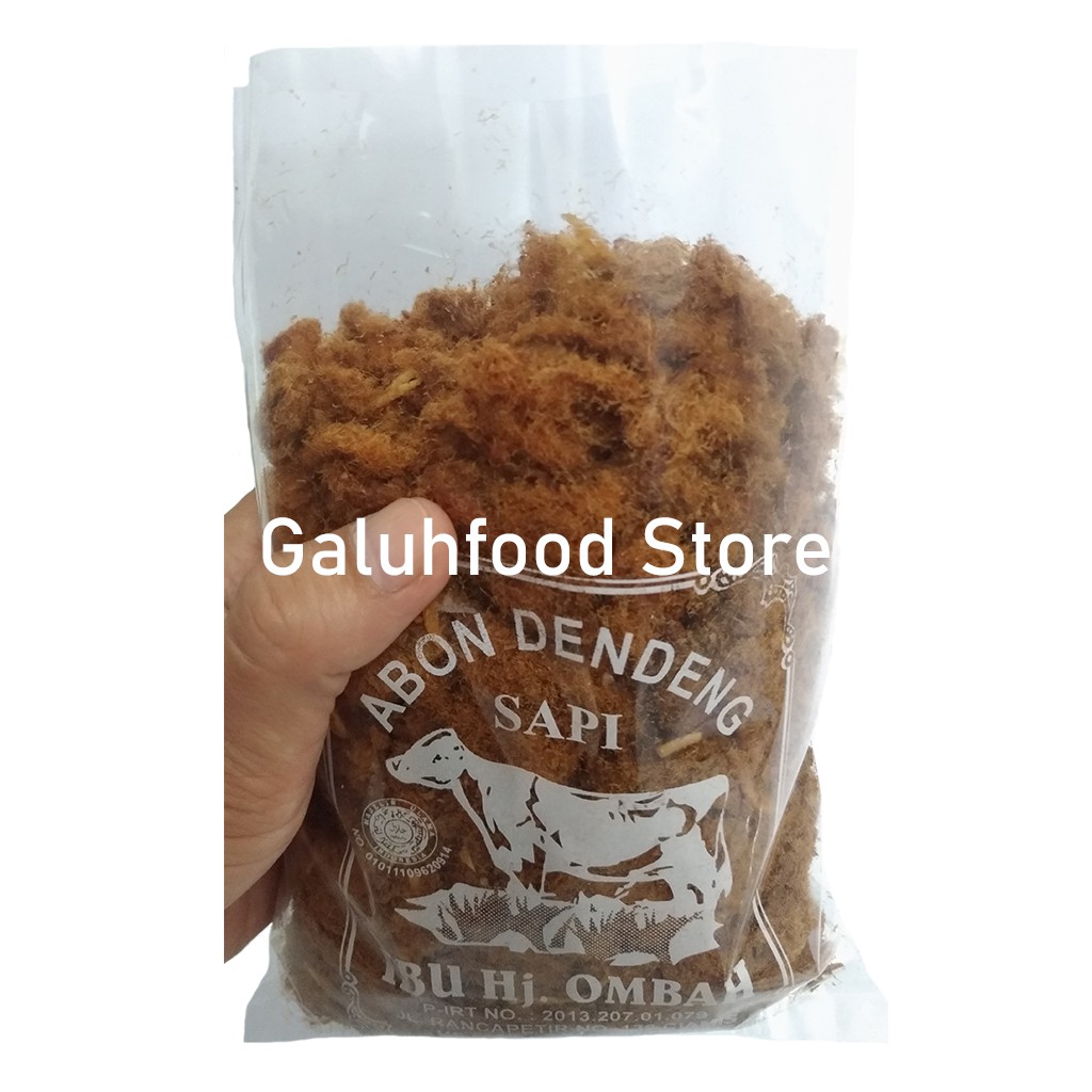 

Abon Sapi Asli Ibu Hj Ombah Ciamis 100gr