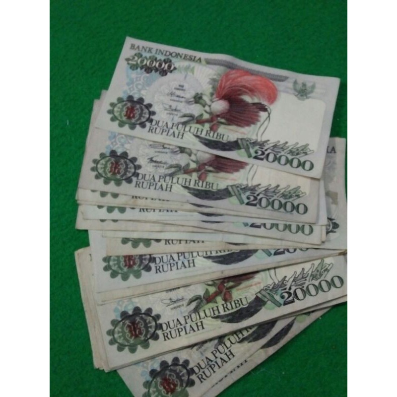 uang lama pecahan 20.000