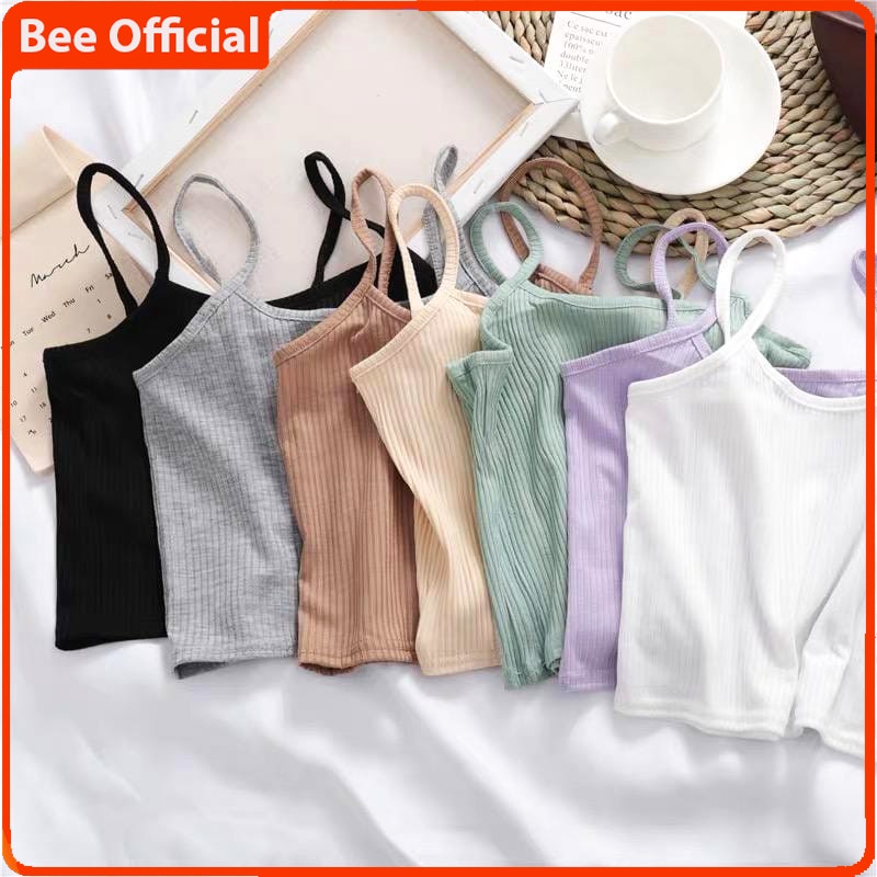 BEE - Tanktop Dakota RIB Tanktop Wanita Korea Style