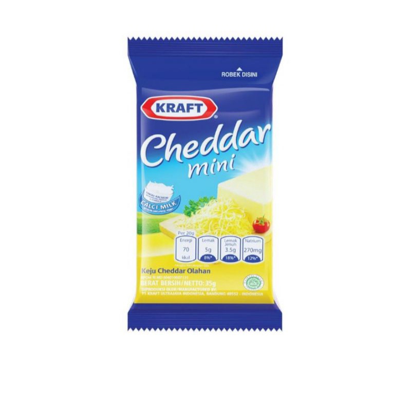 

keju Kraft cheddar biru 30g