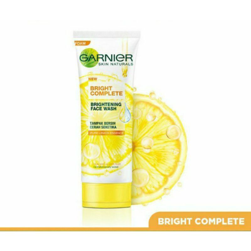 Garnier Bright Complete Vitamin C Face Wash 100 ML