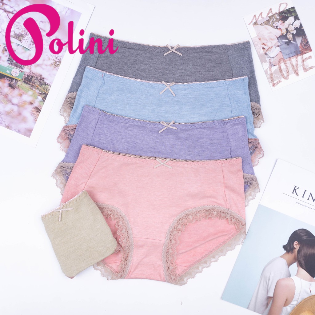 CD Undies Wanita Renda / Celana Dalam Wanita Polos Hight Quality Katun Import Cd Sexy Import 7275