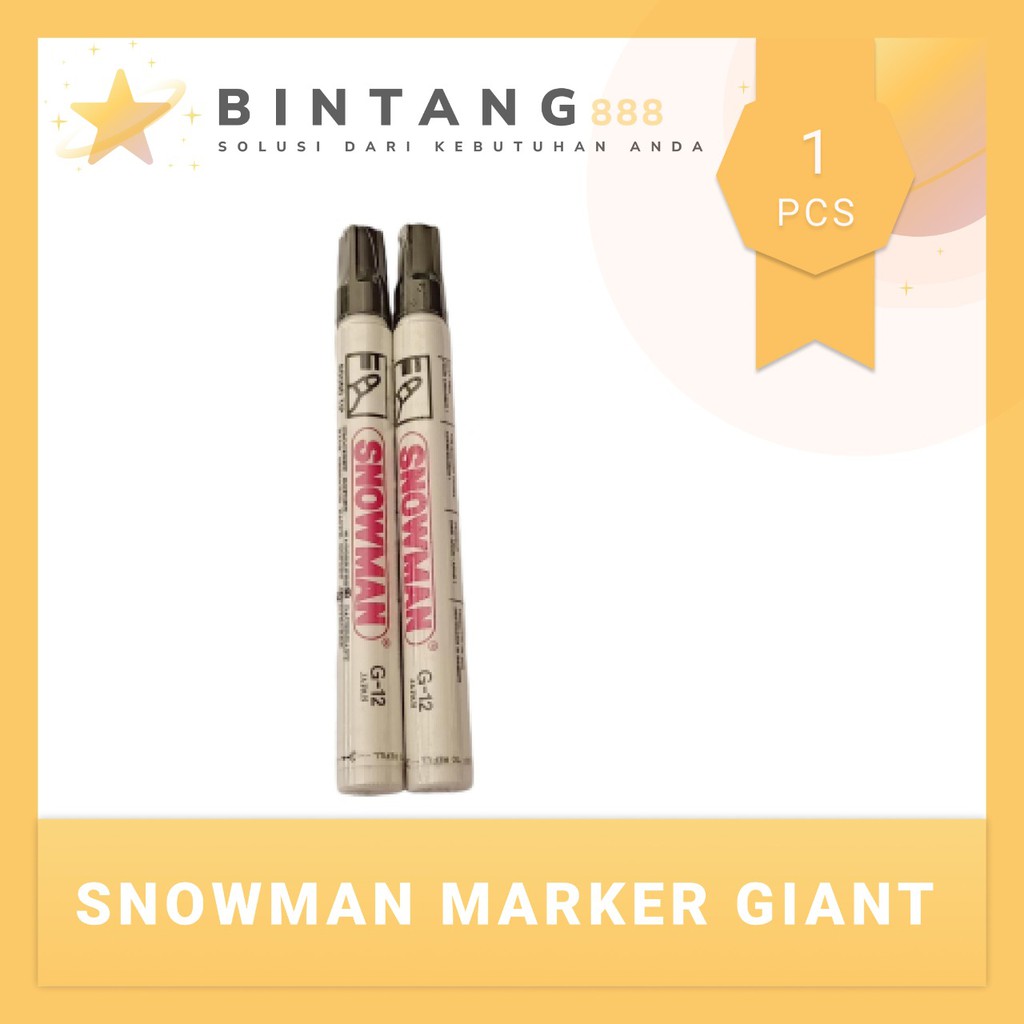 

SPIDOL GIANT SNOWMAN MARKER - SPIDOL ALL VARIAN
