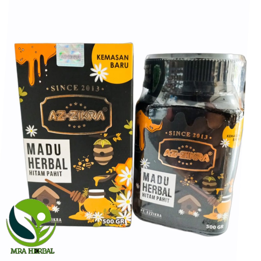 

MH Madu Az-Zikra Az Zikra AzZikra Herbal Hitam Pahit 500gr Since2013