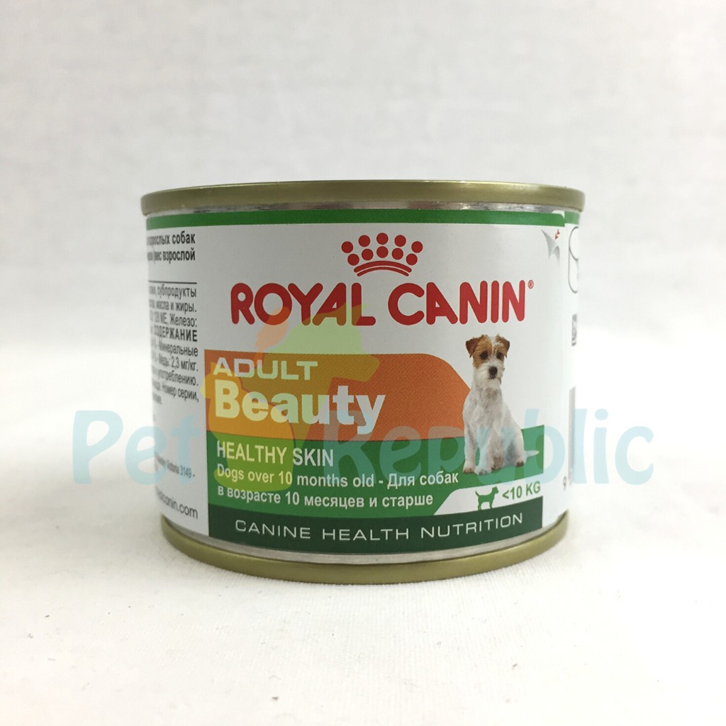 

Pet Republic Makanan Anjing Kaleng ROYAL CANIN Canine Beauty 195gr