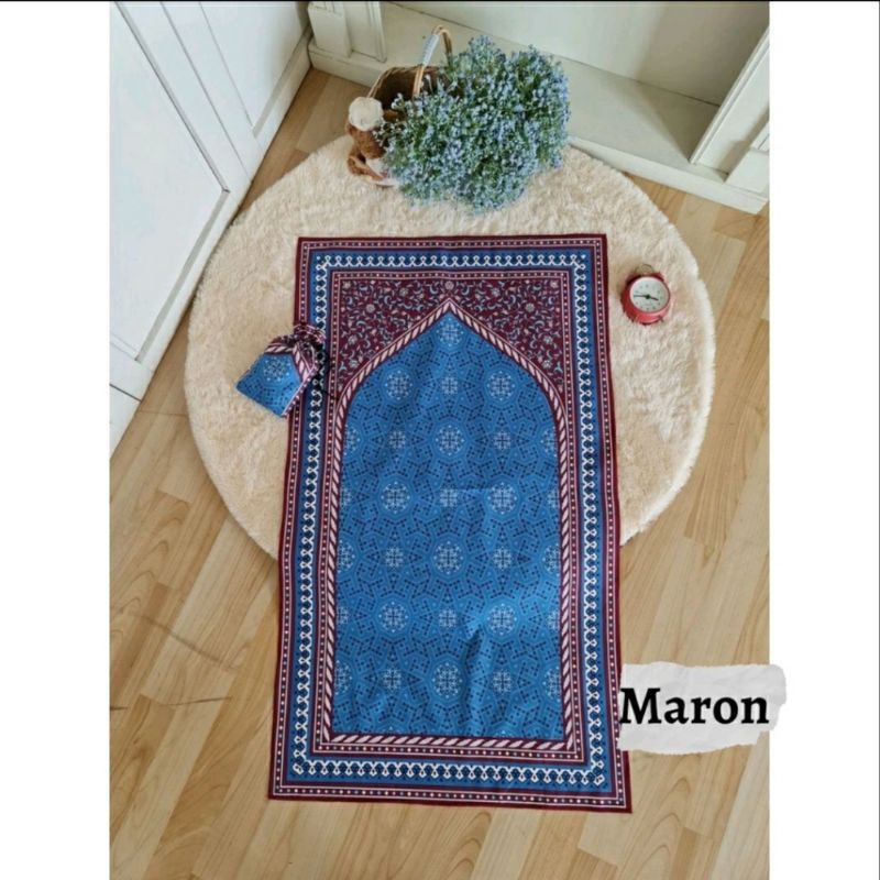 Sajadah Traveling Pastel Series / Sajadah Tipis / Sejadah tipis Jumbo