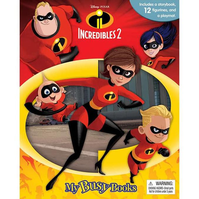 My Busy Book Disney Pixar Incredibles 2