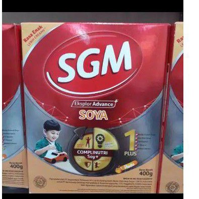 

Susu SGM soya 1plus 400gr