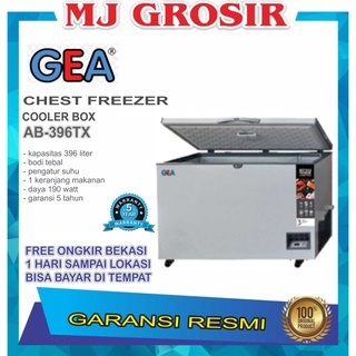 GEA AB 396 TX CHEST FREEZER BOX 396TX 330 L LEMARI PEMBEKU 396 LITER