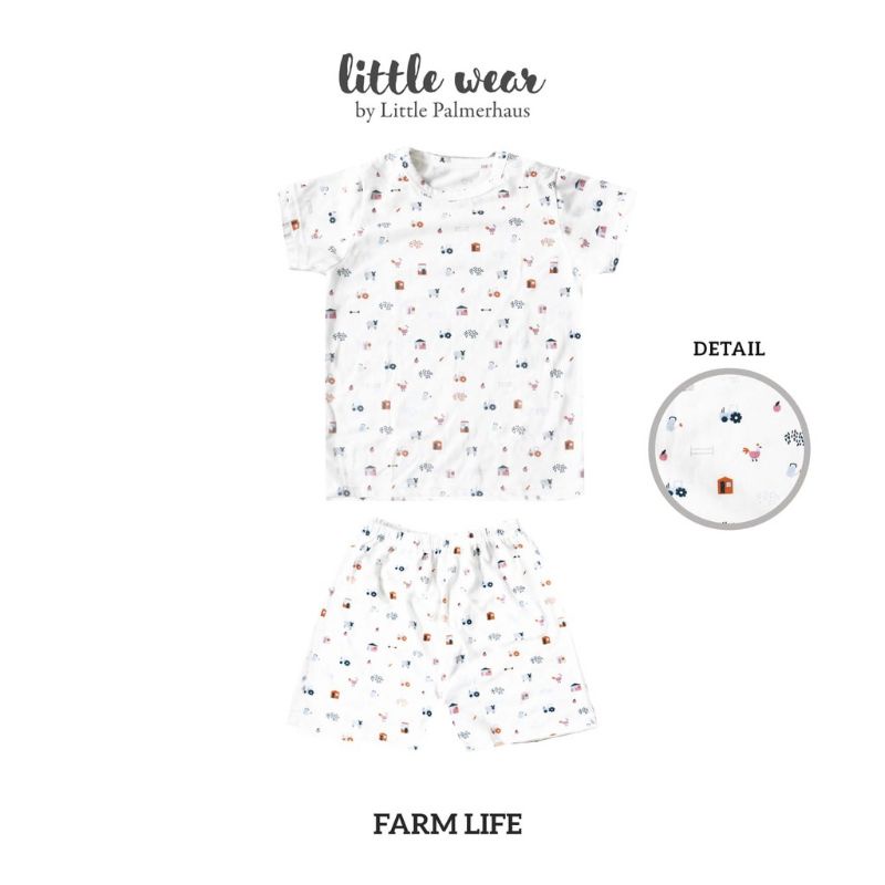 little Palmerhaus Wear Set Pendek 1-3Y VLP