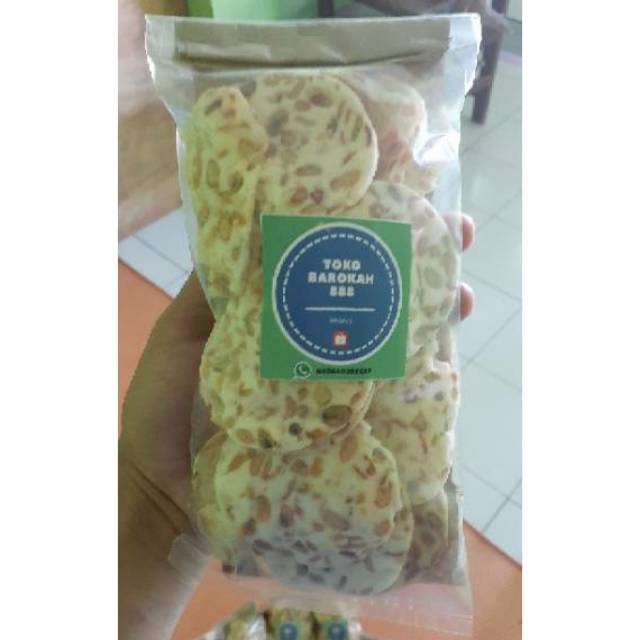 

100 gram Keripik tempe kedelai lokal keripik tempe sagu keripik GLUTEN FREE