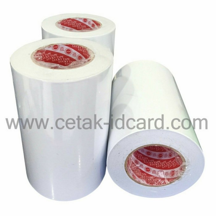 

Lucu Double Tape Jumbo Lebar 10Cm X 40Meter Bagus