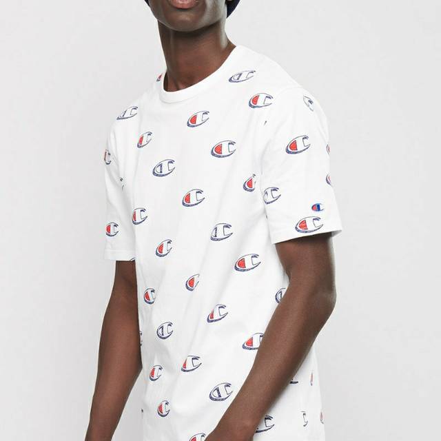 champion all over print shirt