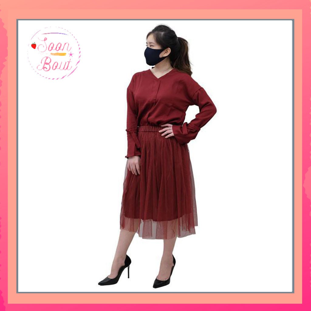 Setelan Pakaian Wanita/ Set Wanita Terbaru Outfit Kekinian