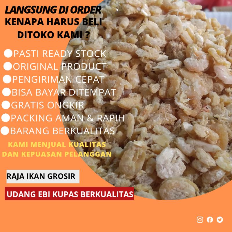 

UDANG EBI KUPAS 500 GRAM MURAH TERBAIK TERJAMIN