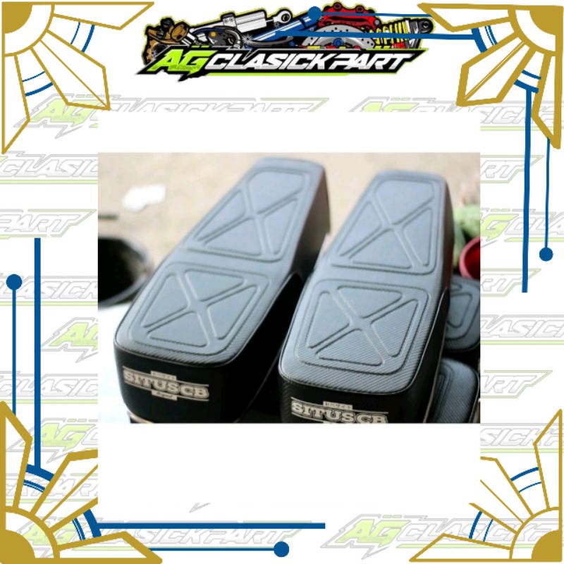 Jok CB Motif Robot XX Carbon Bahan Bagus Made In SITUS CB