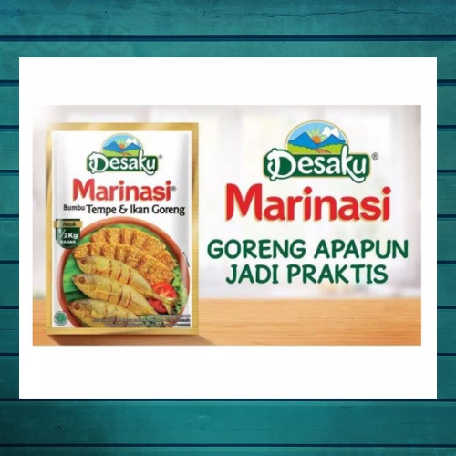 

BUMBU MASAK MARINASI DESAKU PRAKTIS BUMBU TEMPE DAN IKAN GORENG 15 GRAM