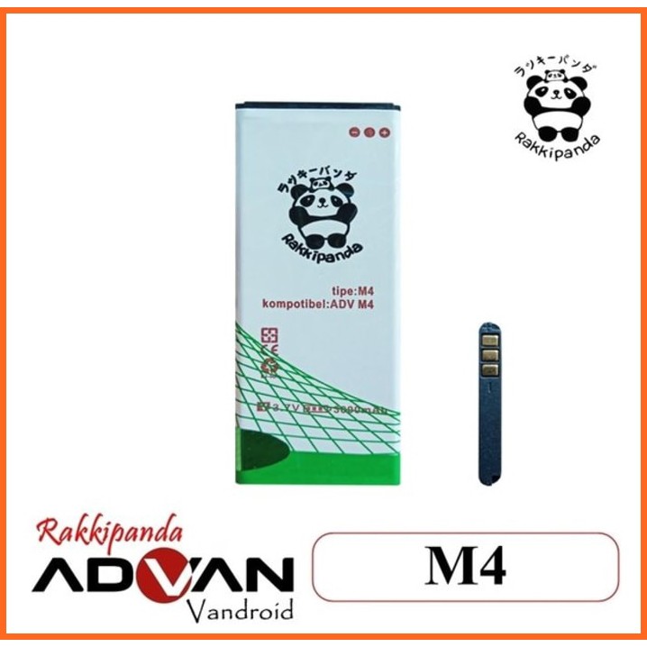 Batre Dobel Power ADVAN M4 4G Rakkipanda Dobel IC power
