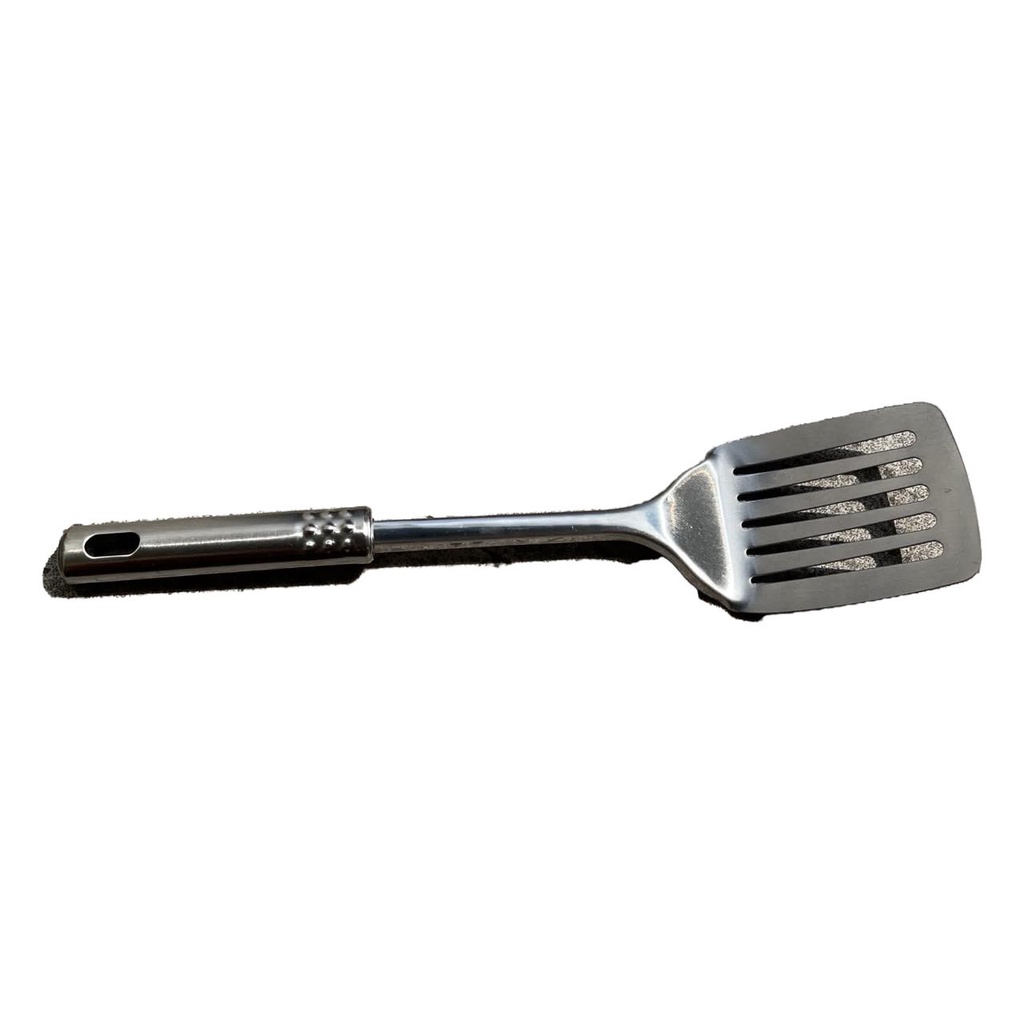 spatula stainless / stainless steel / kitchenware series set isi 4pcs / alat penggorengan