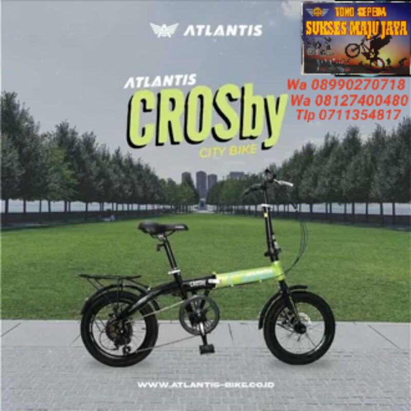 Sepeda Lipat 16 Atlantis CROSby