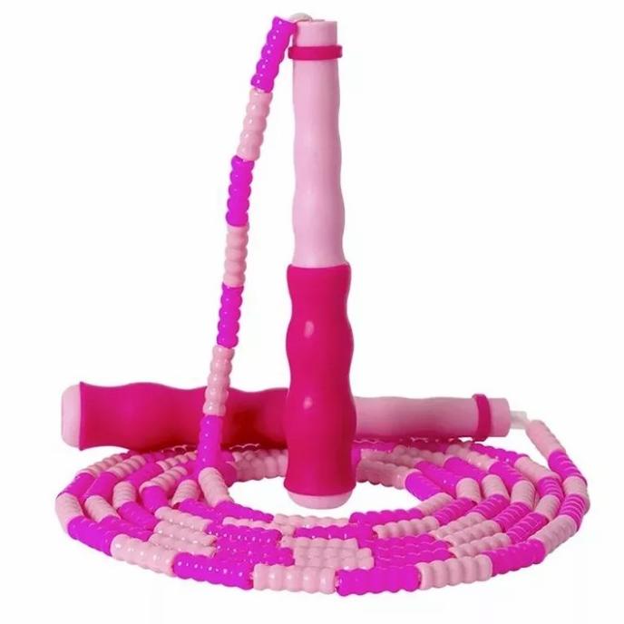 jump rope beaded skipping adjustable lompat tali