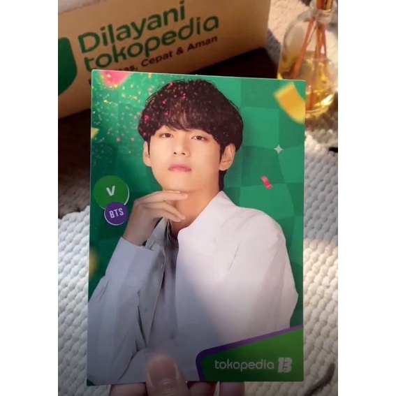 

[READY] Taehyung postcard toko hijau