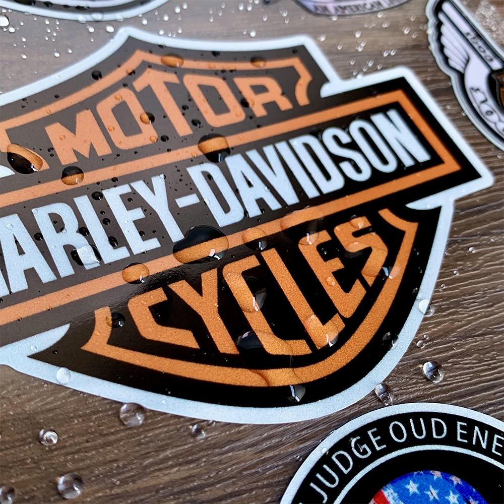 Harly Davidson motor sticker Reflective sticker waterproof decoration modification motorcycle sticker