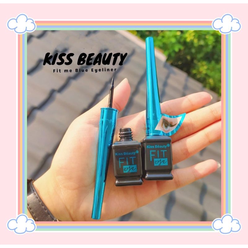 PROMO!!!EYELINER WATERPROOF FIT EYE KISS BEAUTY 57483