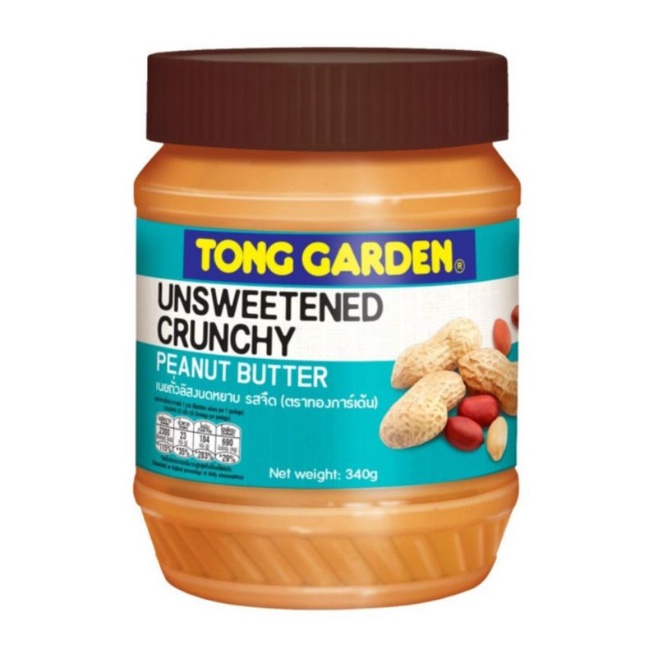 

Tong Garden Unsweetened Crunchy Peanut Butter Selai Kacang 340gr