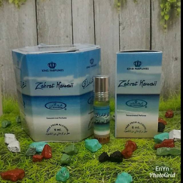 Parfum Arab Zahrat Hawai 6pcs Minyak Wangi Zahrat Hawai al raehan