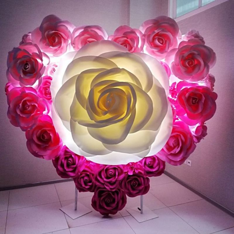 backdrop engagement backdrop simple backdrop murah