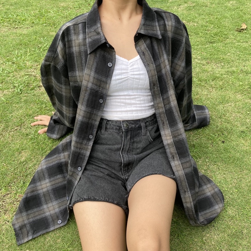 jean money flannel shirt