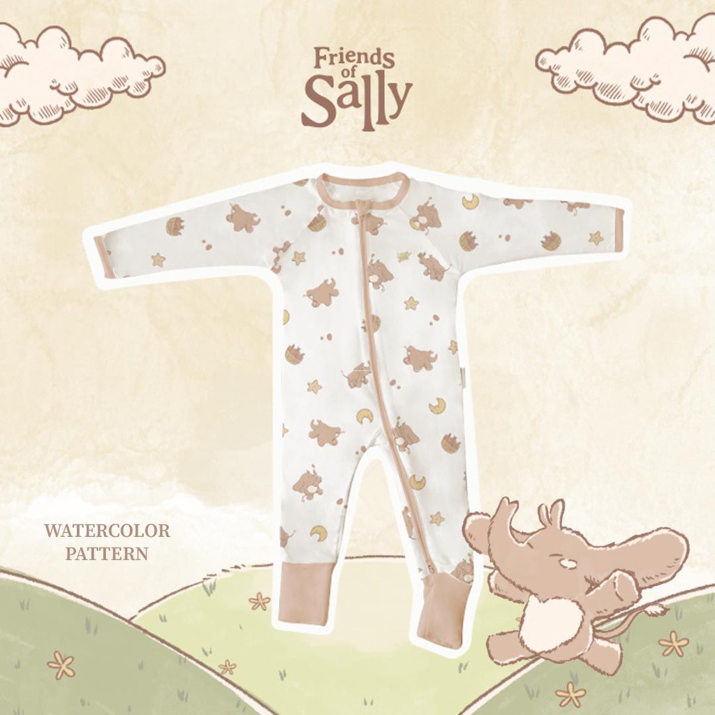 Friends of Sally Pattern Baby Jumpsuit