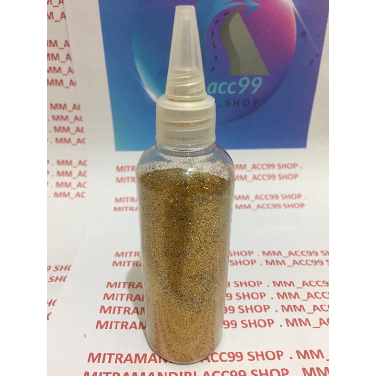 GLITTER Serbuk 80 gram Botol Glitter Powder Gliter Eceran Sablon Resin Pernak Pernik DIY