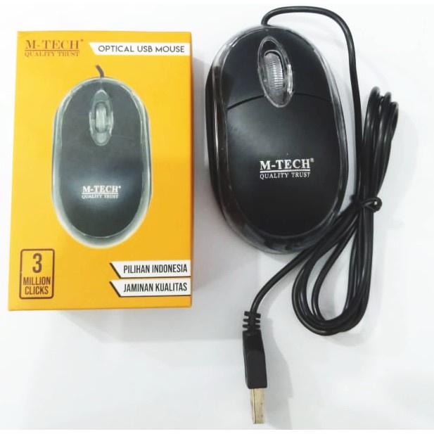 Mouse usb kabel murah grosir m-tech