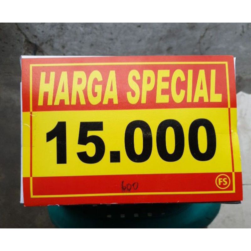 

Papan Harga 1 lembar