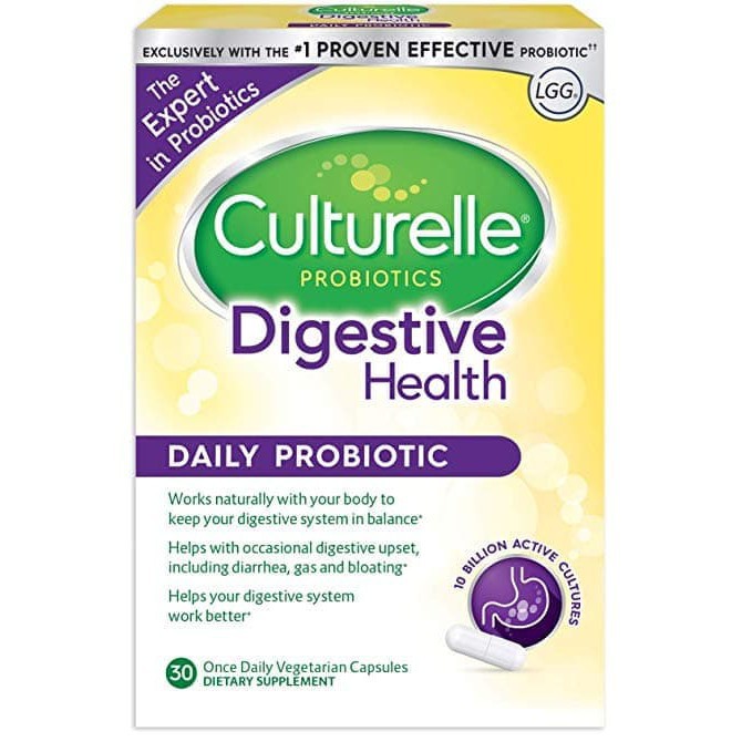 Culturelle twice a day