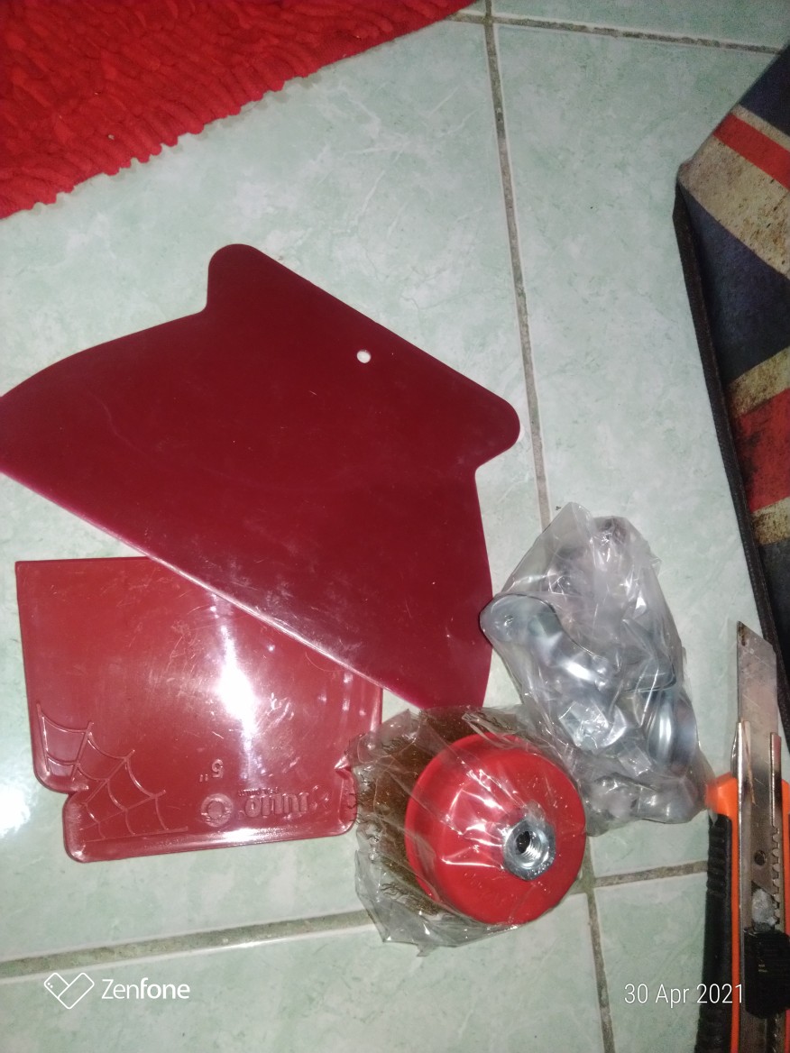 Kape Plastik Pvc 9  / 22,5 Cm Skrap Scrap Sekrap Bijian Mgj