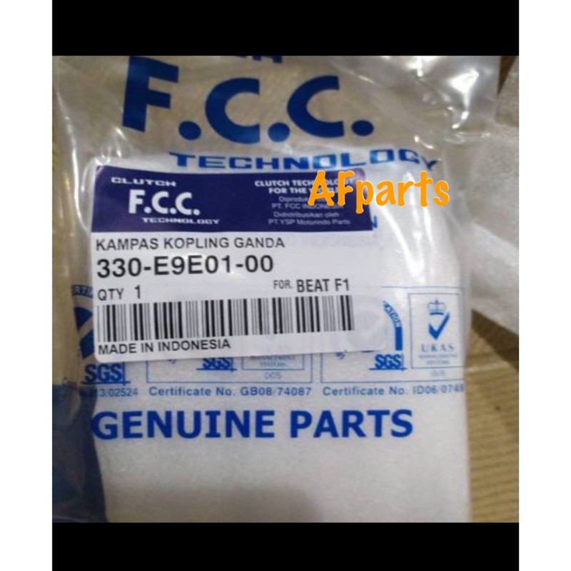 Kampas Ganda Kopling FCC Beat Fi Spacy Fi FCC Original