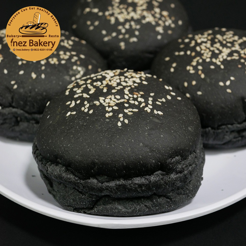 

ROTI BURGER BLACK / HITAM WIJEN - 6 PCS