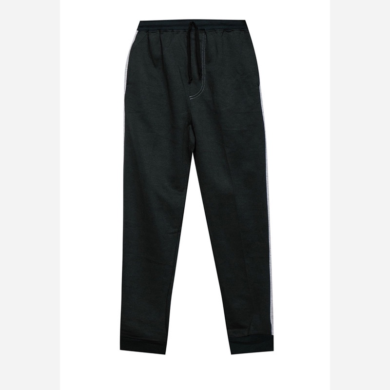 Sport High Jogger Traning Pants Basic Stripe Samping Pria