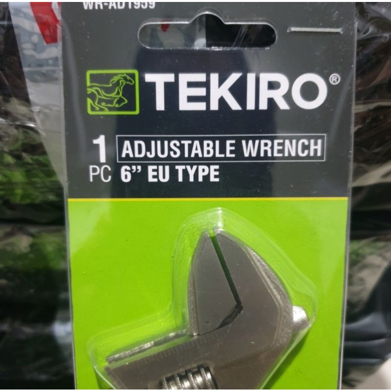 KUNCI INGGRIS TEKIRO 6 INCH ADJUSTABLE WRENC 6&quot; TEKIRO