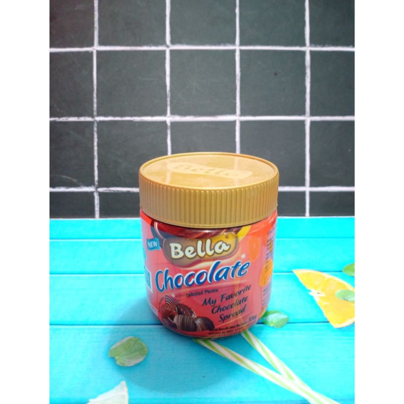 

Bella Chocolate 330g (Untuk olesan)