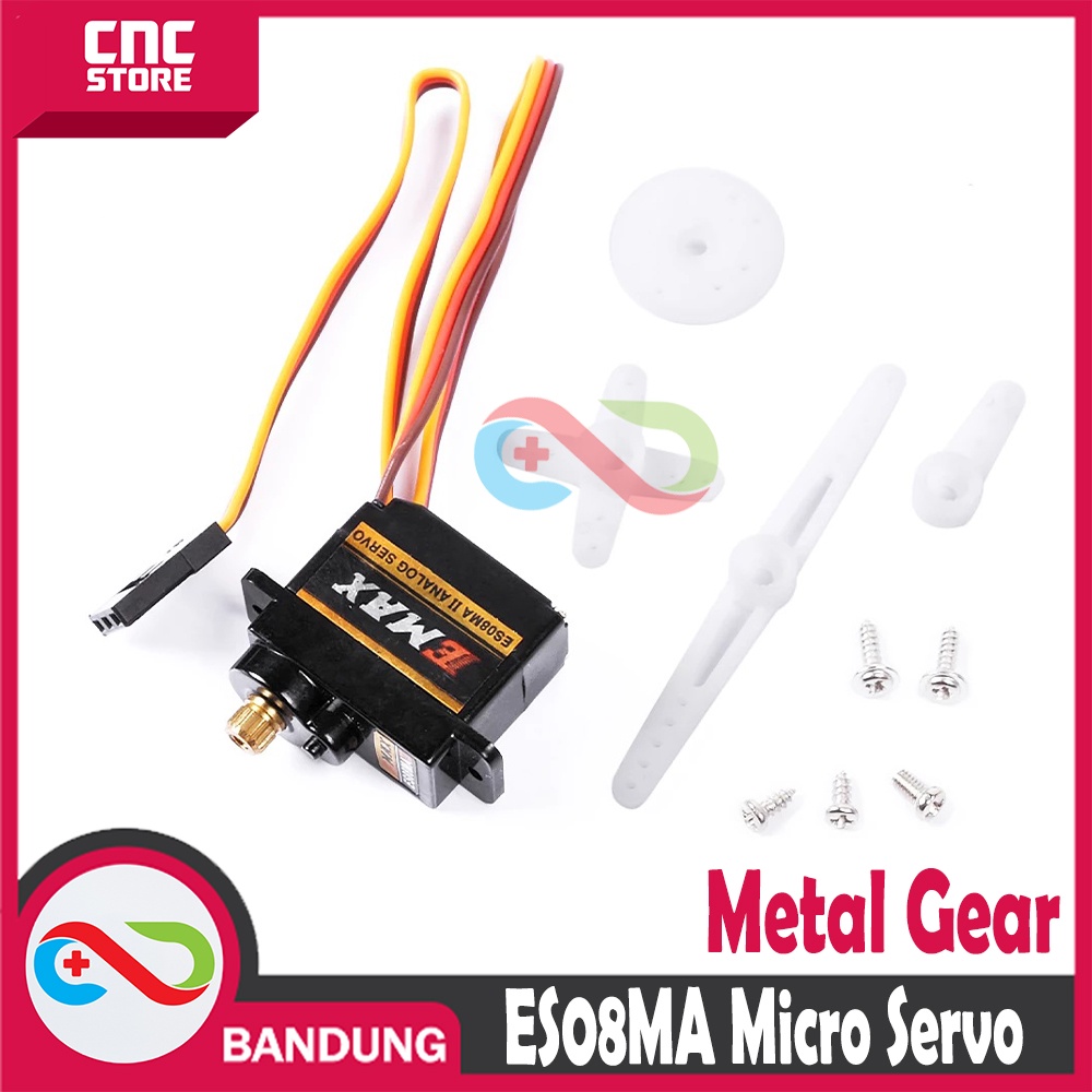 ES08MA METAL GEAR MICRO SERVO