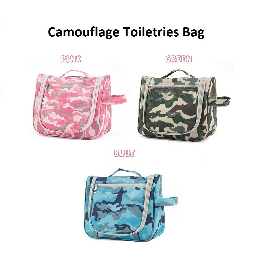 IRT 006 - Camouflage Toiletries Bag