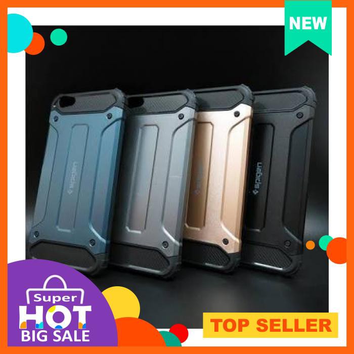 Spigen Iron Metal Armor Hybrid Hardcase Vivo V5/V5S/Y67, Y31 , Y51 , Y55 , Y71 , Y81 , Y83