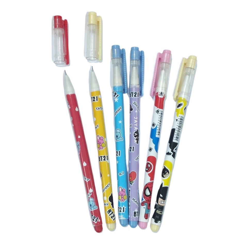 

PULPEN GEL LUCU BALLPOINT GEL UJUNG LANCIP 0.5 MM BOLPEN GEL PEN GEL LUCU