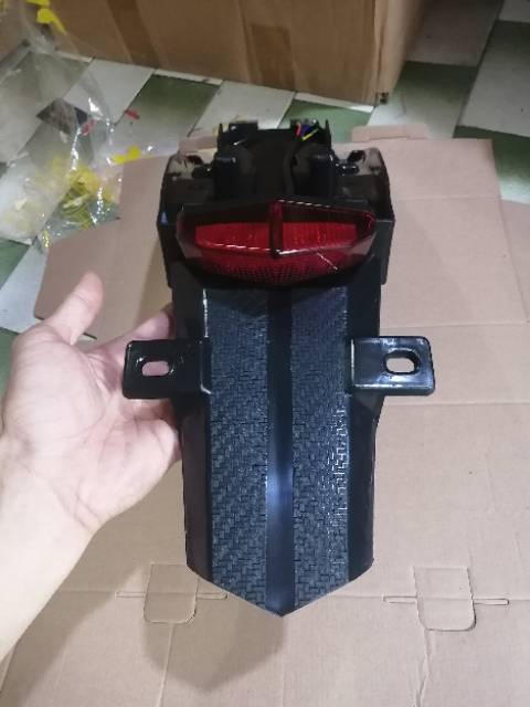 Spakbor belakang crf 150 led 3 in 1 (plat) stoplamp crf 150 l undertail crf 150 led  slebor crf 150