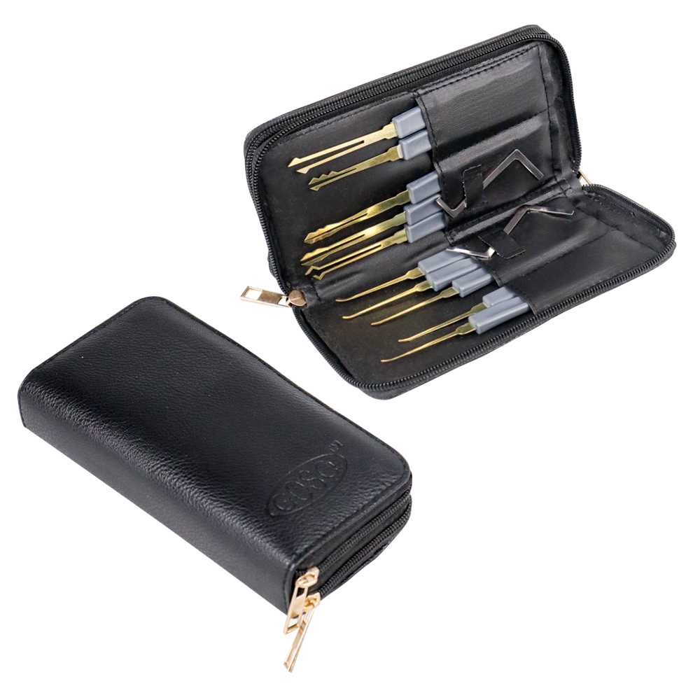 Goso Set Alat Pembuka Gembok Kunci Pintu Lock Pick Locksmith 24PCS - 038