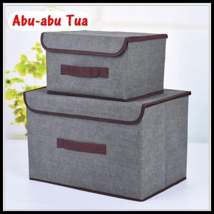 Storage Box Color 2 In 1 / Tempat Penyimpanan Multifungsi 1 Set Isi 2